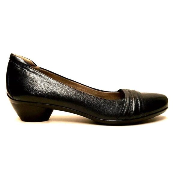 Naturalizer Halona Comfort Women's 10 Leather Slip On Low Heel - Picture 2 of 6